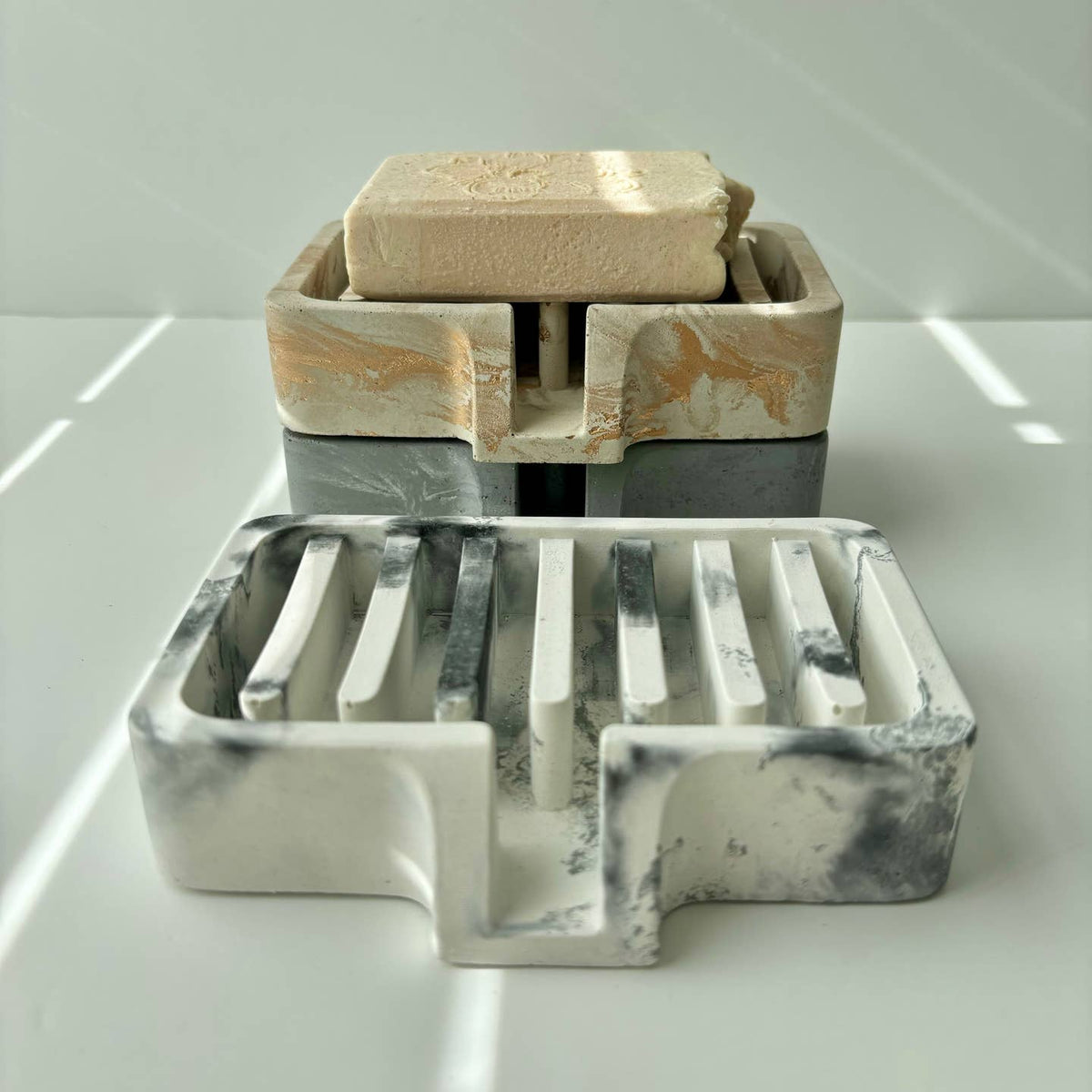 Soap Holder — Concrete Soap Dish by Fancy Concrete — view 2