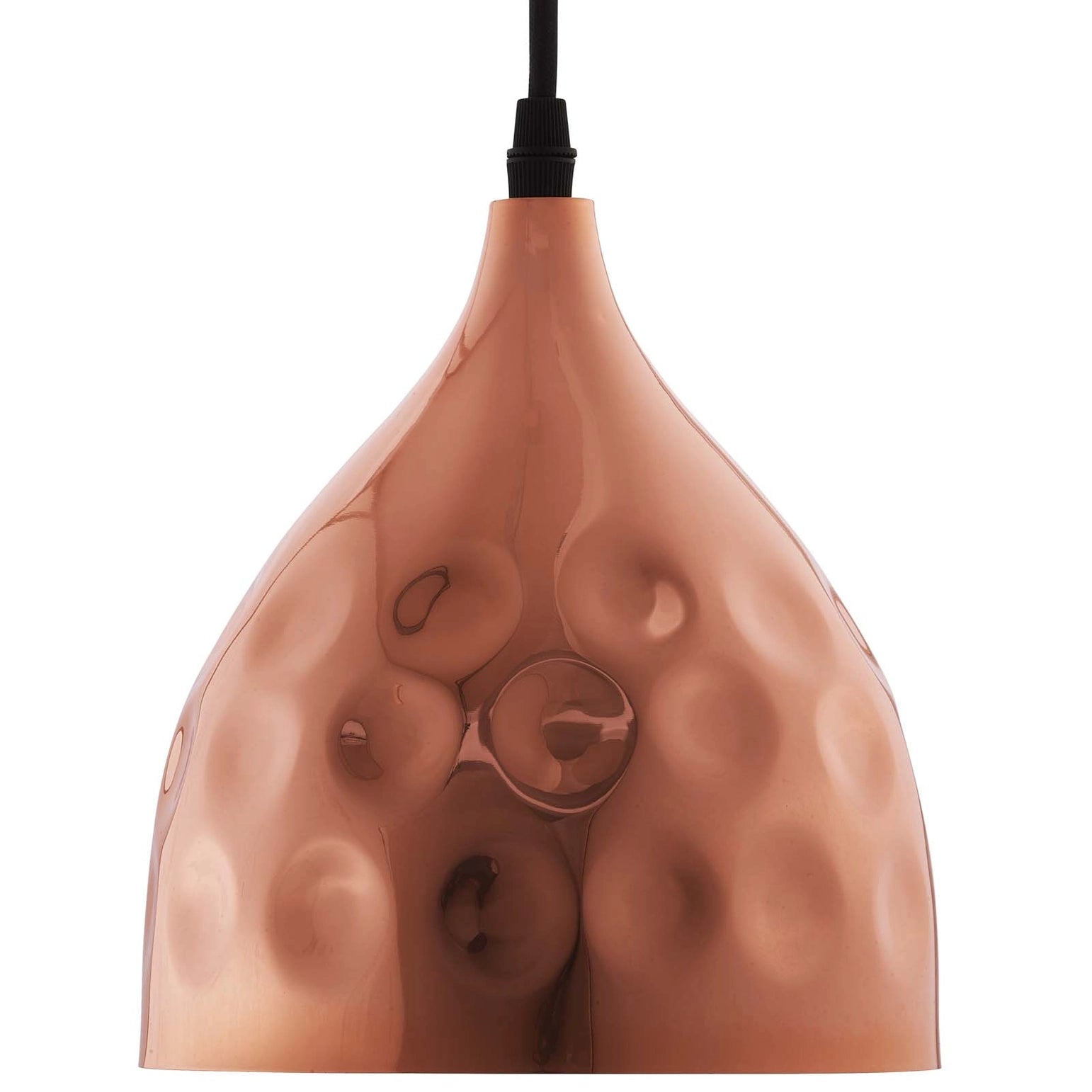 Bellflower Glow pendant light, soft modern hanging fixture for bedroom