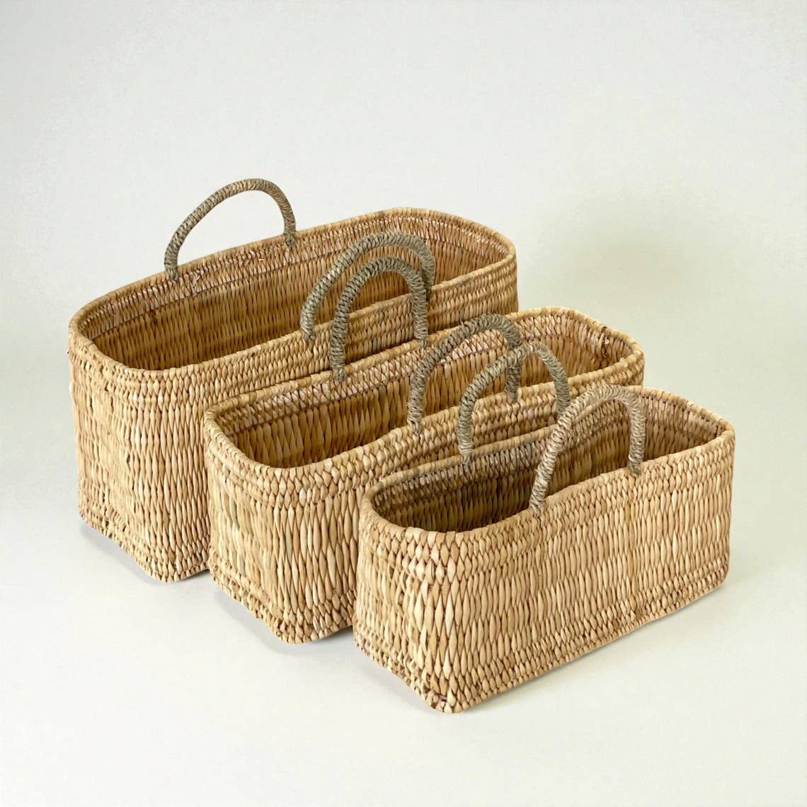 Handwoven Reed Storage Baskets Set by HandmadeBestSeller — view 6