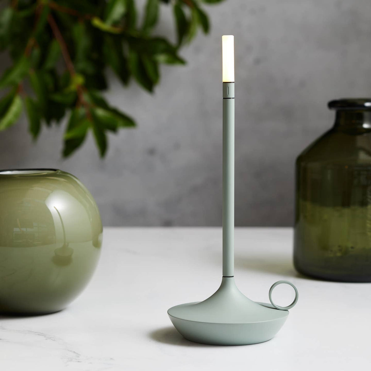 Graypants Wick Portable Rechargeable Led Table Lamp by VANMOKUM — view 9