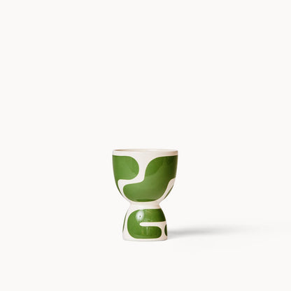 Meadow Color Block Stacked Planters (Gloss) by Franca — view 2