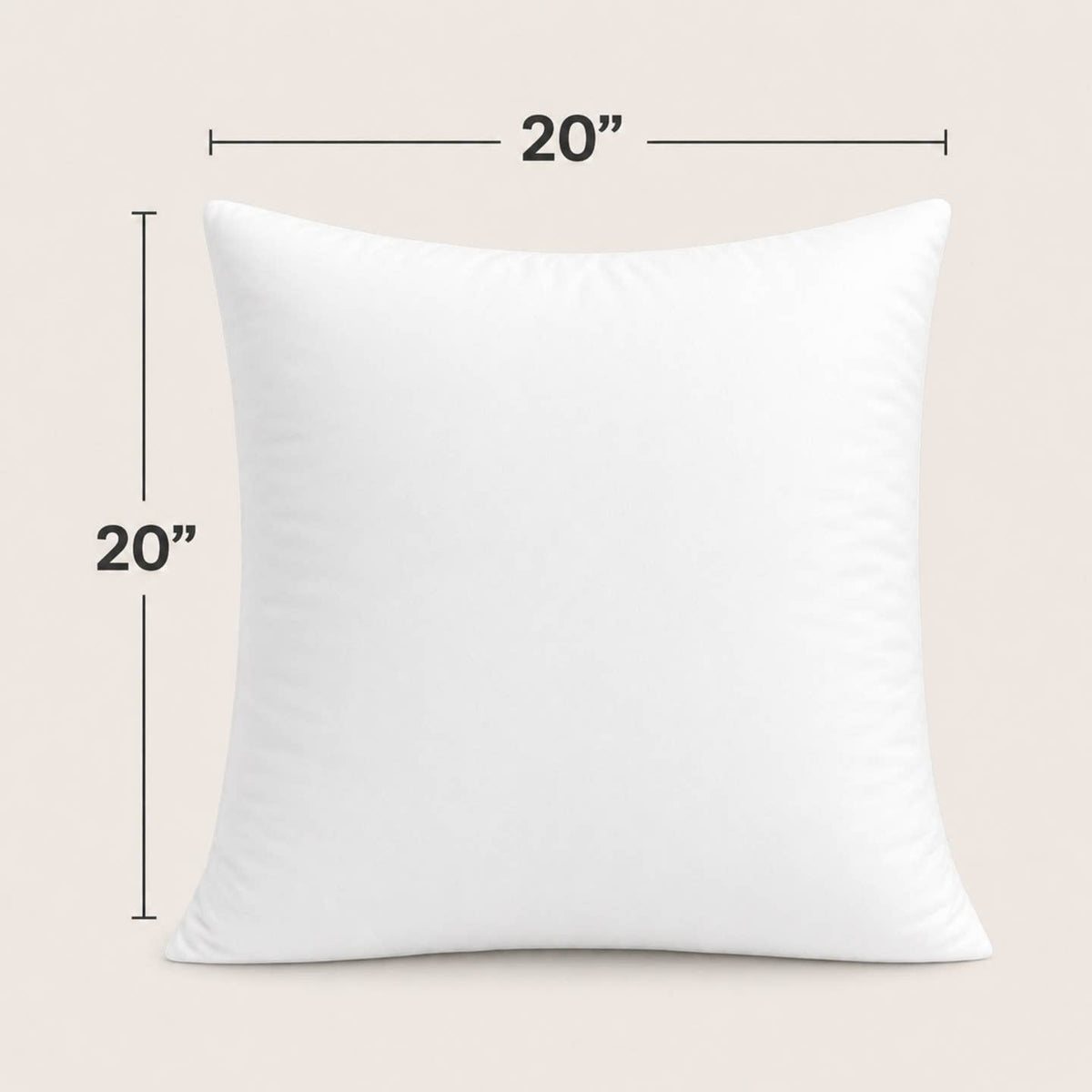 New! Down Alternative Choppable Pillow Inserts by Down Decor — view 7