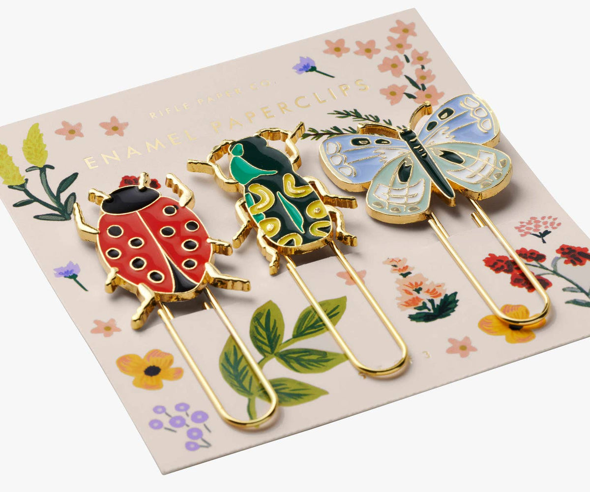 Curio Enamel Paper Clip Set by Rifle Paper Co. — view 5