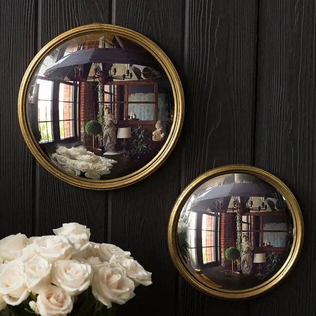 Bull Convex Mirror by Vagabond Vintage