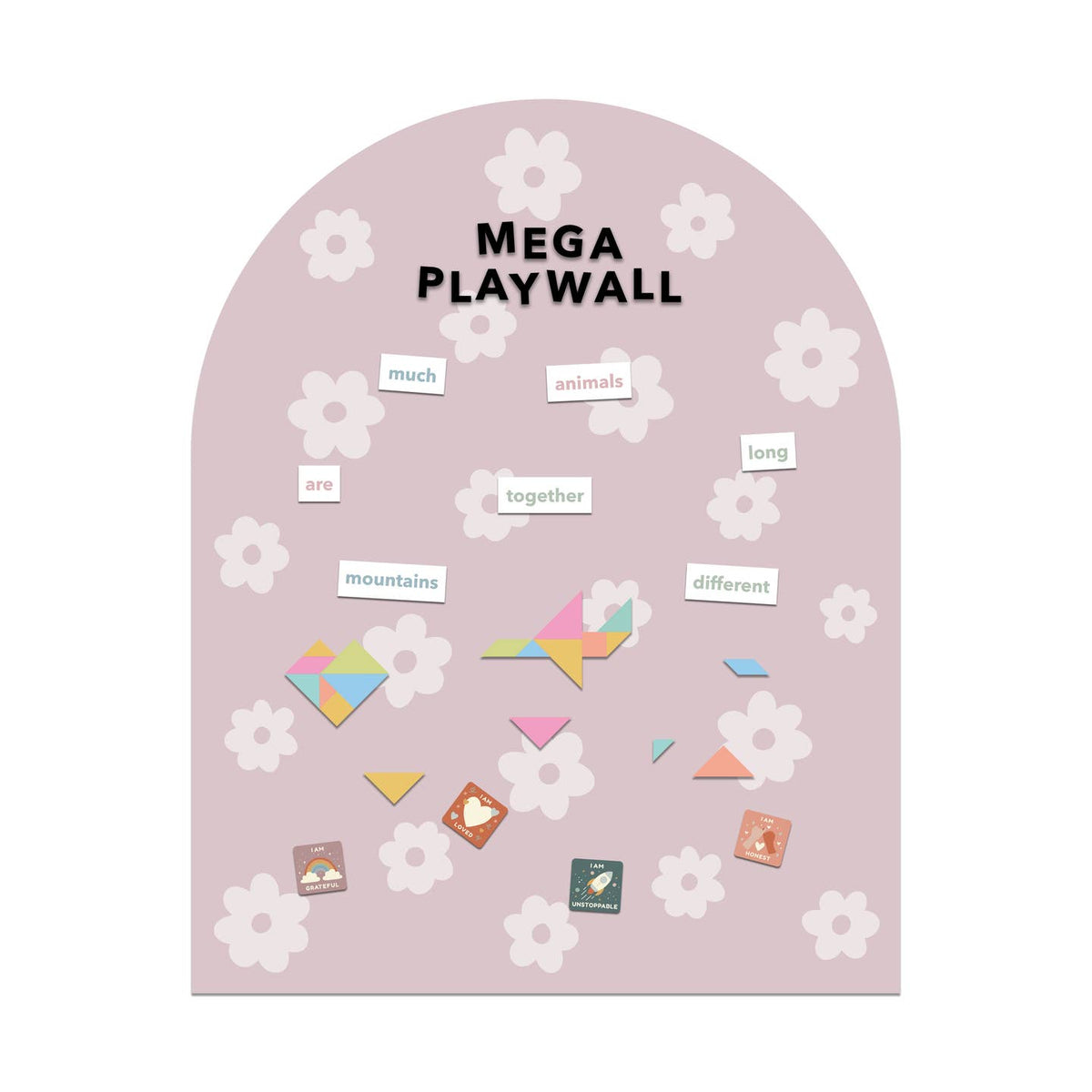 Mega Magic Playwall - Arch Magnetic Wall Decal For Kids by Cherrypick — view 4