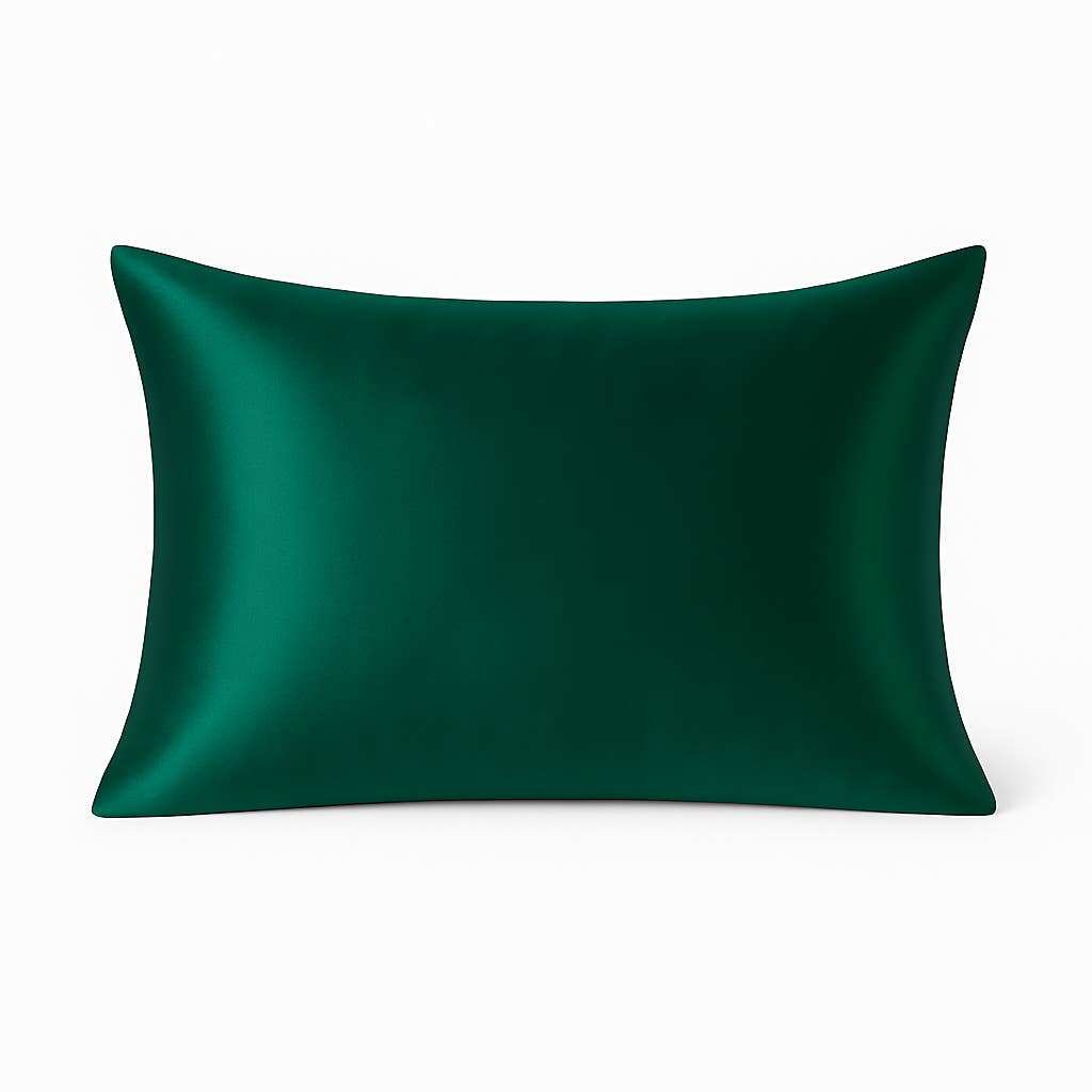 Mulberry Silk Pillowcase For Hair and Skin, 100 Pure Silk Pillow Case Cover 19 Momme Zipper Style, Standard Size, Pack of 1 — Valentines Gift by Marcheduluxe — view 11