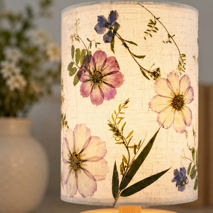 Real Pressed Flower Lamp by Sunnie Lane — view 2