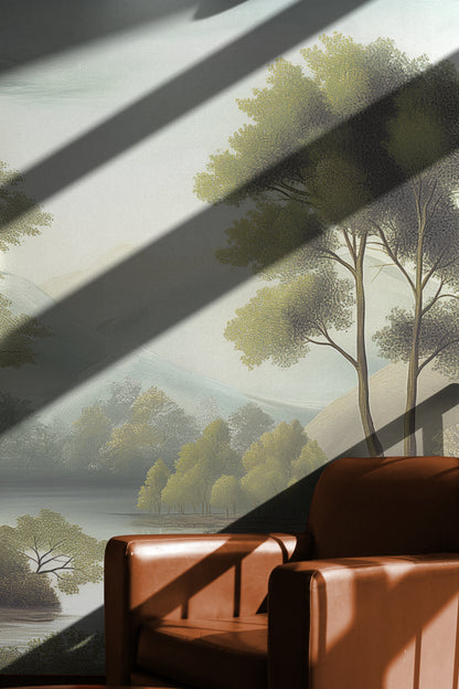 Misty Pond Elegance