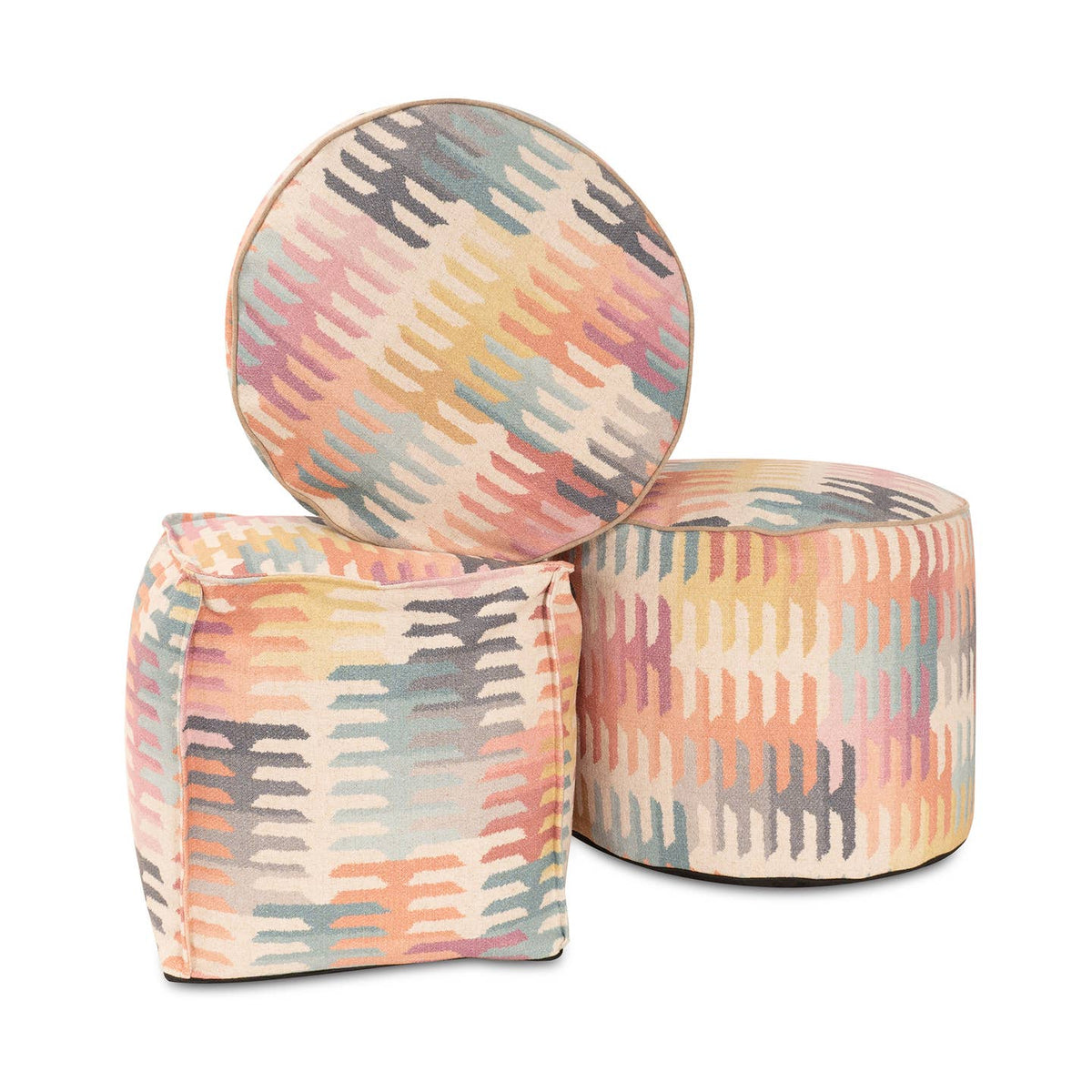 Navajo Multi Pouf Collection by Howard Elliott on Faire — view 3
