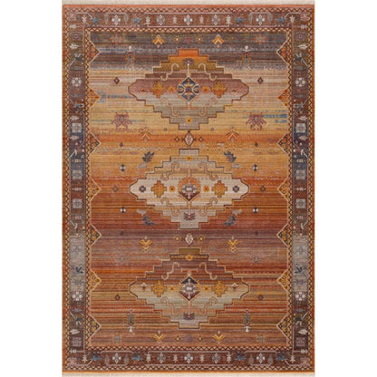 Vintage Southwestern Boho Medallion Area Rug
