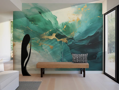 Majestic Green Splash Flow
