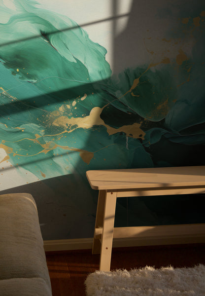Majestic Green Splash Flow