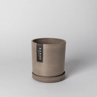 7" & 4" Signature Planters & Saucer — Earth Tones by Kanso Designs — view 21