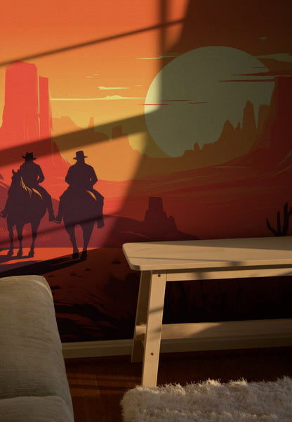 Les cavaliers de l'horizon du désert