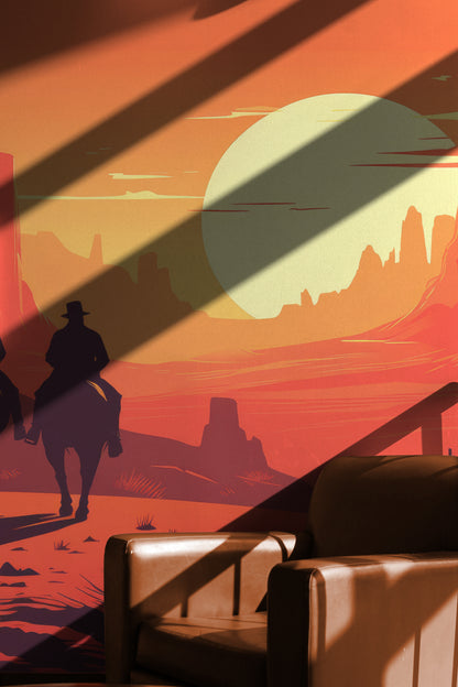 Les cavaliers de l'horizon du désert