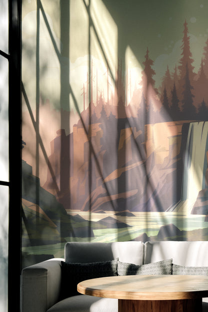 Woodland Waterfall Reverie