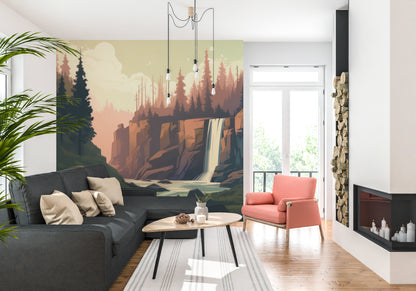Woodland Waterfall Reverie
