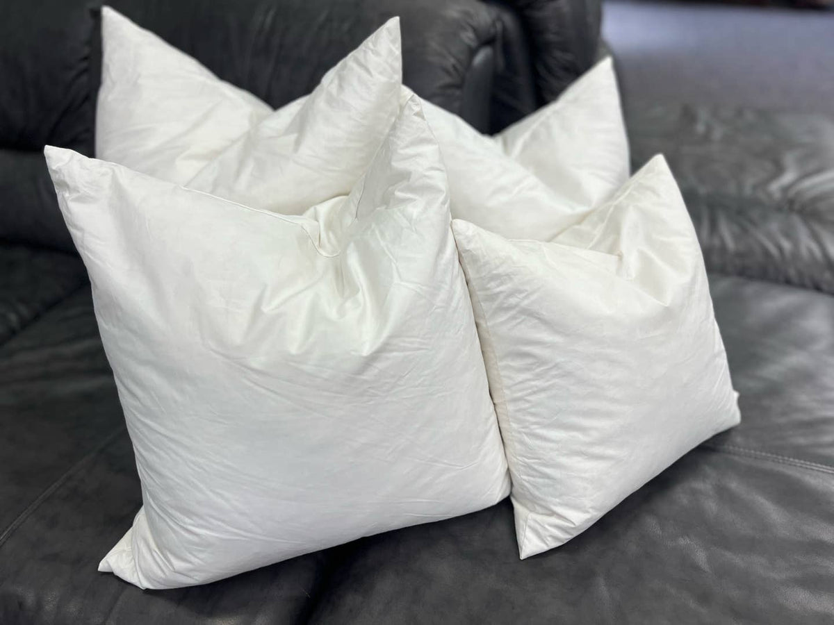 Down Feather Decorative Pillow Inserts - Square by Peking Handicraft — view 4