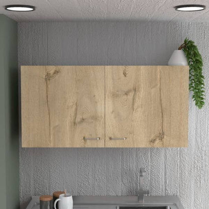 Napoles Wall Cabinet, Two Shelves, Double Door