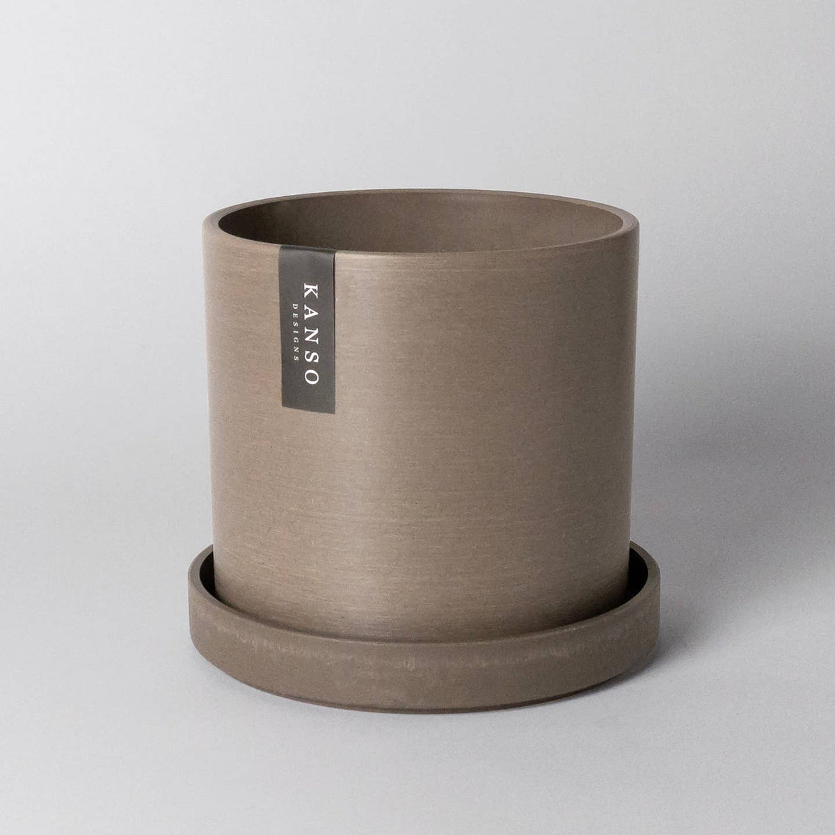 7" & 4" Signature Planters & Saucer — Earth Tones by Kanso Designs — view 20