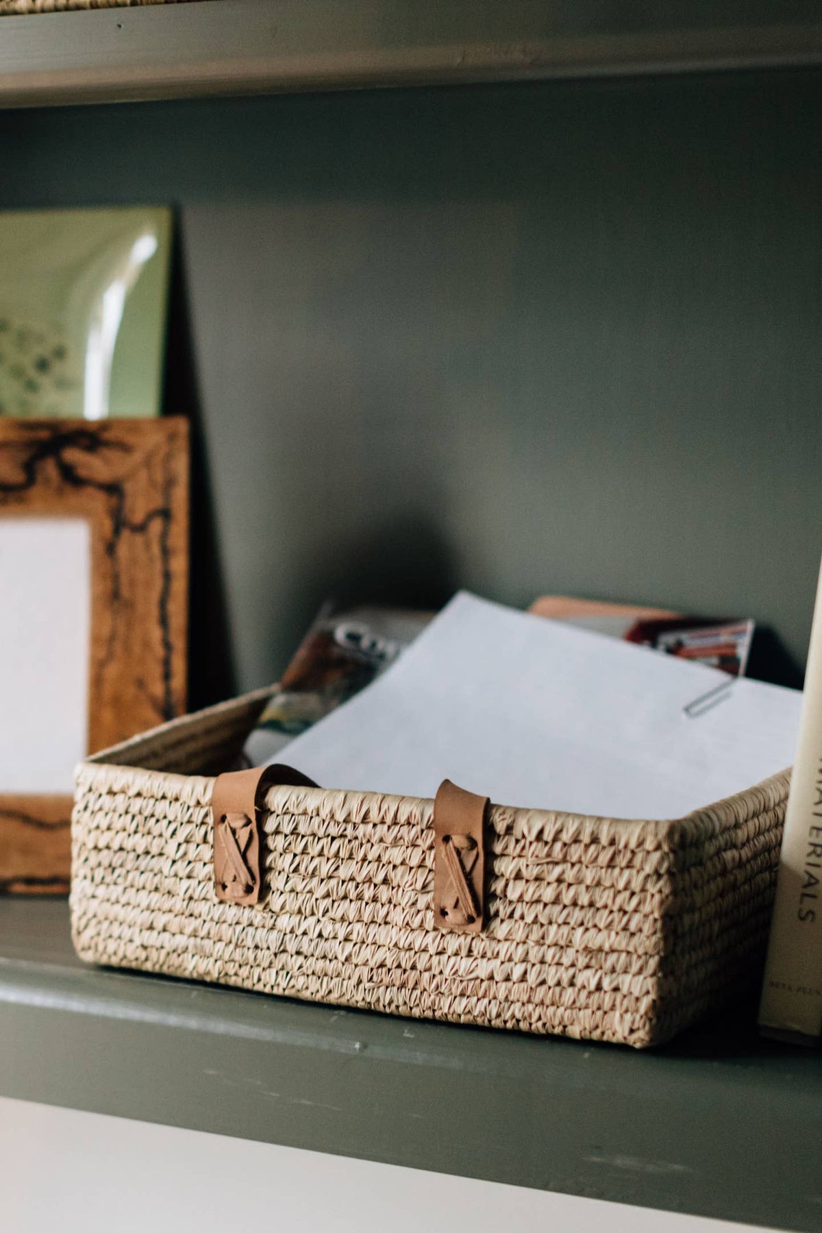 Square Handled Basket by Ten Thousand Villages — view 2