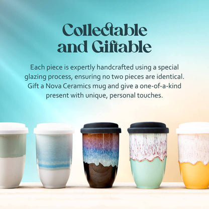 Nebula Ceramic Travel Mug – 12oz - Perfect For Gift Shop by Nova Ceramics Travel Mugs — view 9