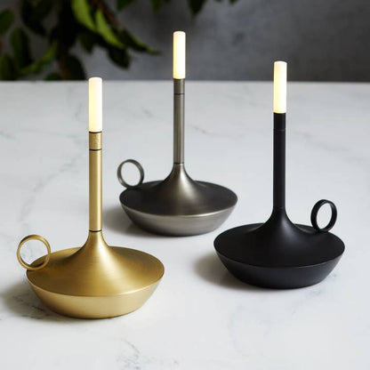 Graypants Wick Portable Rechargeable Candle Lamp W/Gift Pack