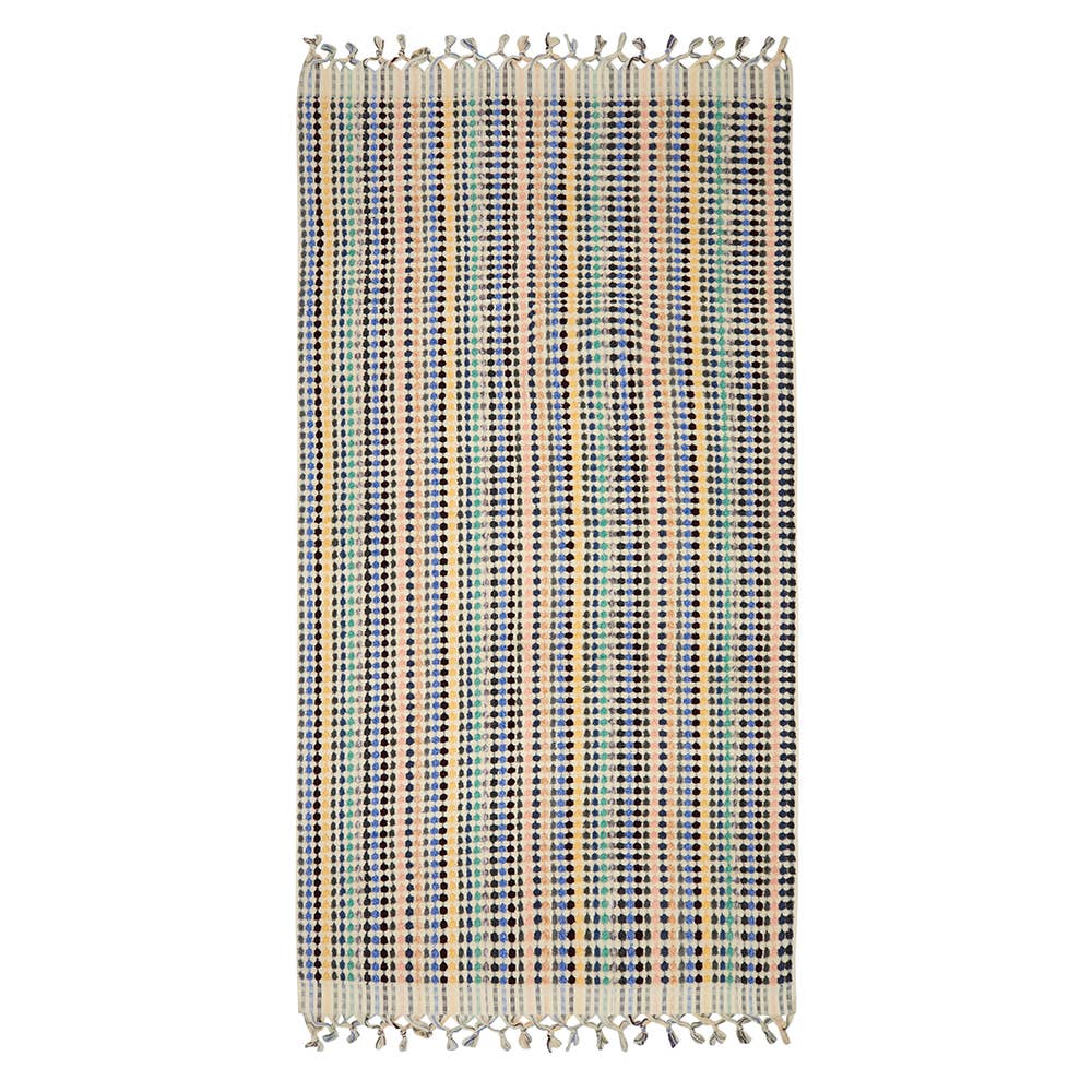 Pompom Bubble Handloom Bath Turkish Towels Farmhouse Decor by Kikoya — view 17
