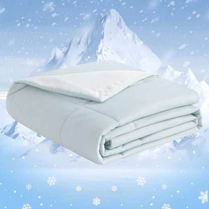Queen Cooling Comforter – Japanese Cold Tech Fabric by Bay & Loom