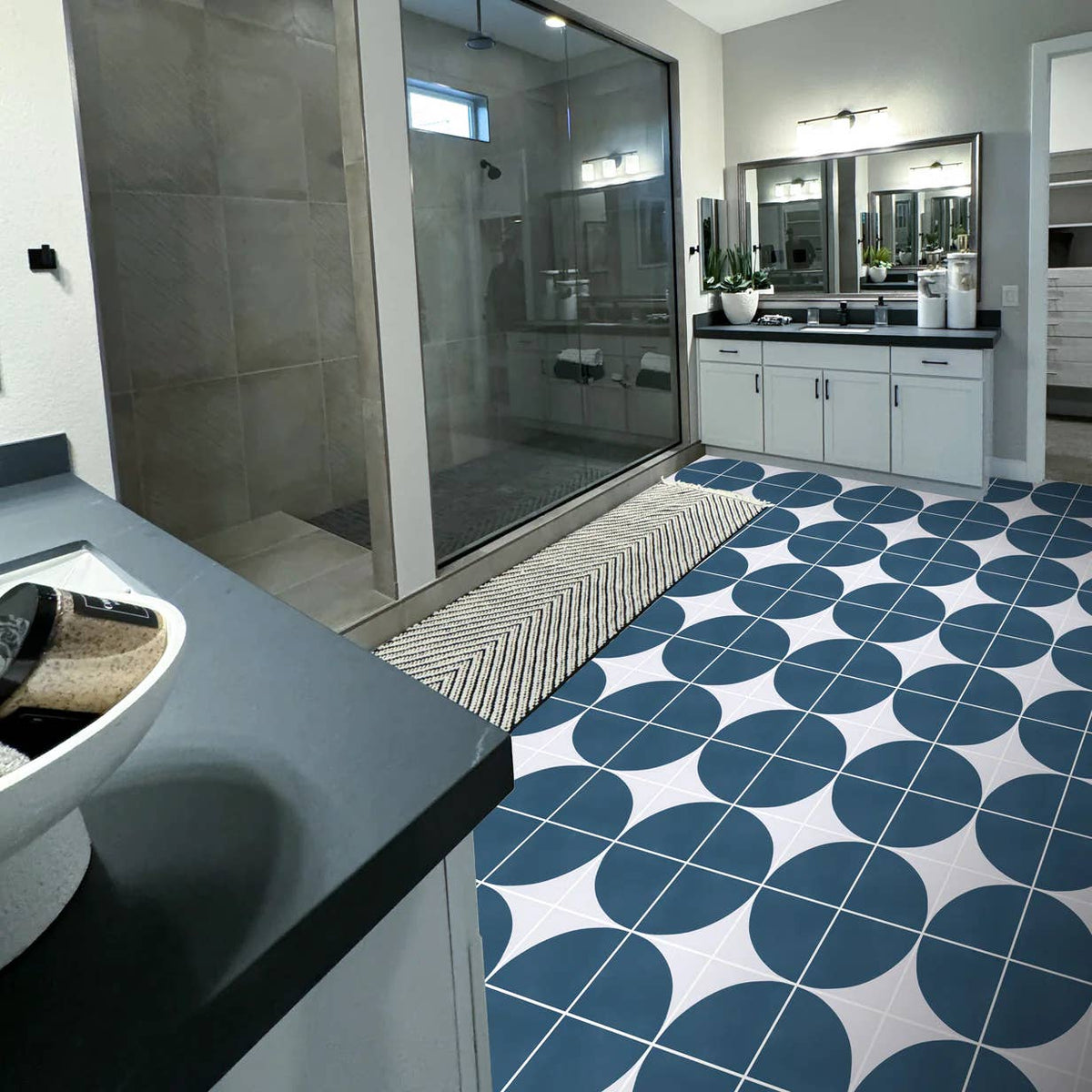 Jardin 8"x8" Floor & Wall Tile by Moroccan Mosaic
