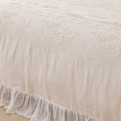 Tabitha Linen Duvet Cover Set by Mélange Home — view 28