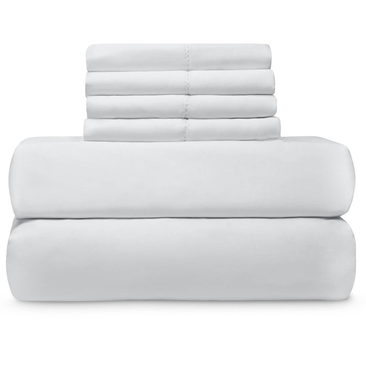Easy Care 1,000 Thread Count Sheet Set with Extra Pillowcases by Mélange Home — view 7