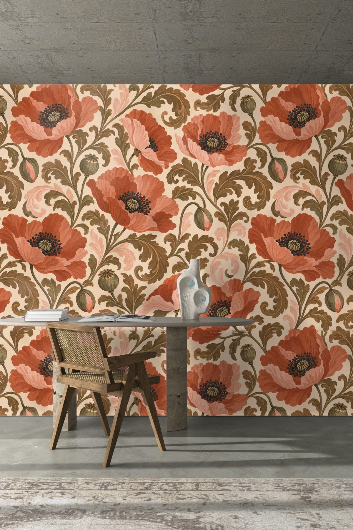 Pink petal layers with delicate shading and pattern texture