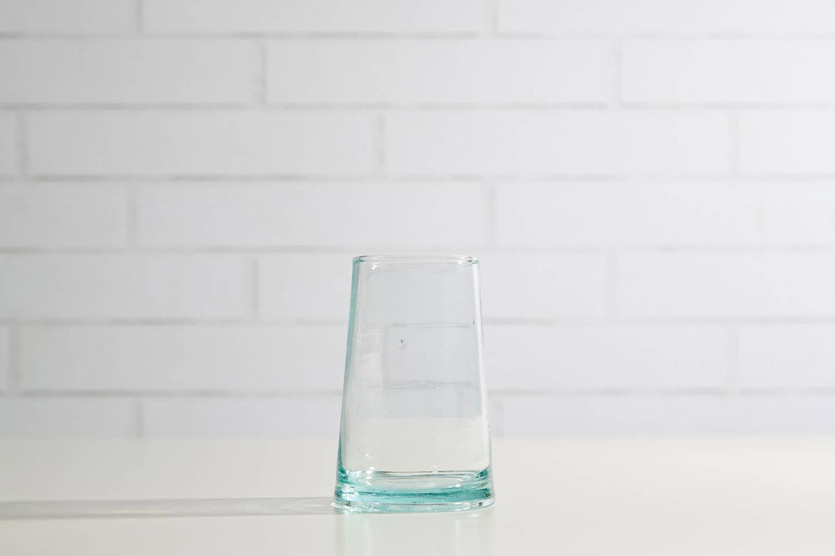 Moroccan Cone Glassware Large - Clear by Verve Culture — view 5