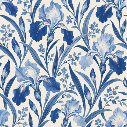 Porcelain Iris wallpaper image 13