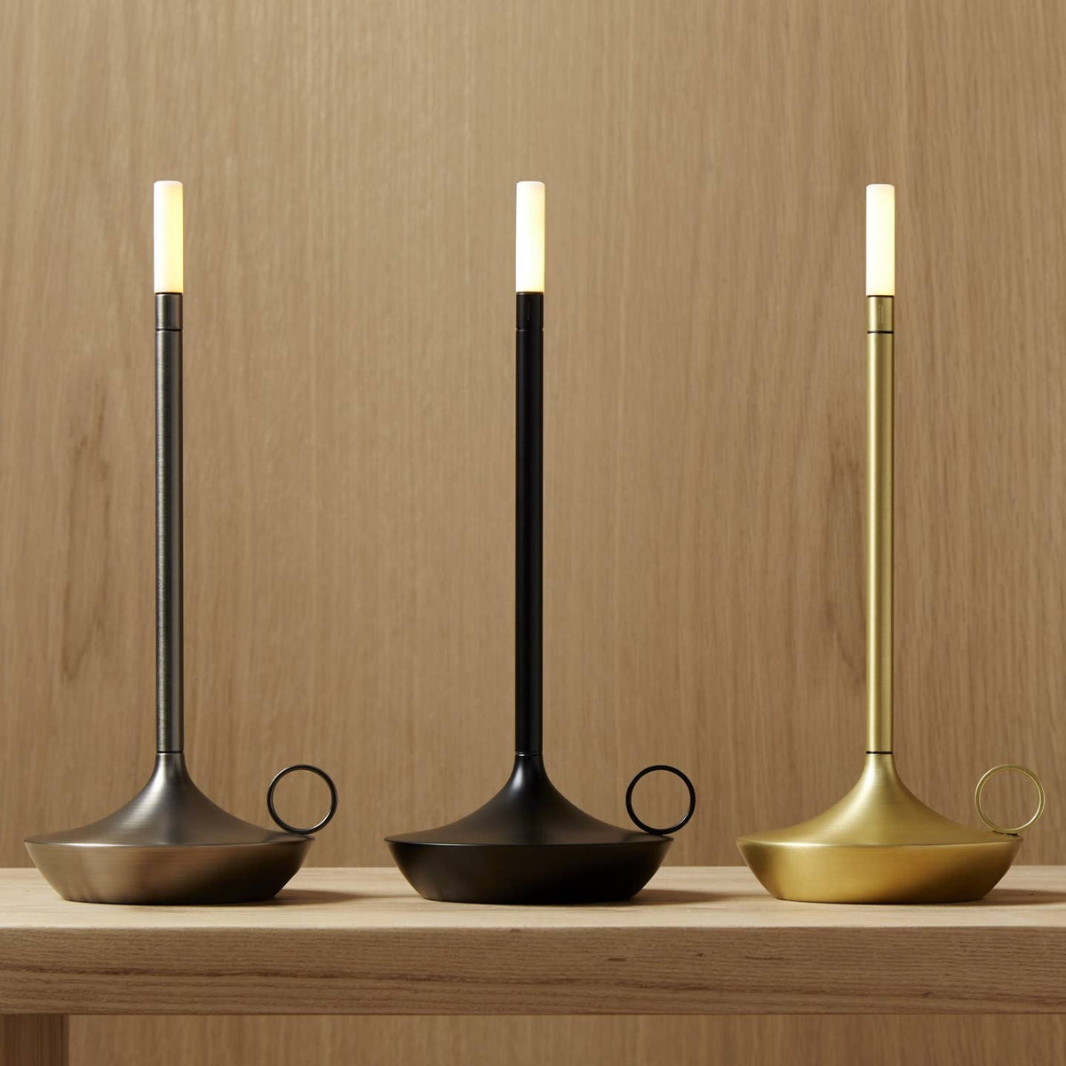 Graypants Wick Portable Rechargeable Led Table Lamp by VANMOKUM — view 32