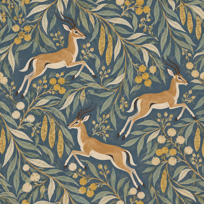 Artistic wallpaper close-up showing layered brushstroke texture and pattern repetition