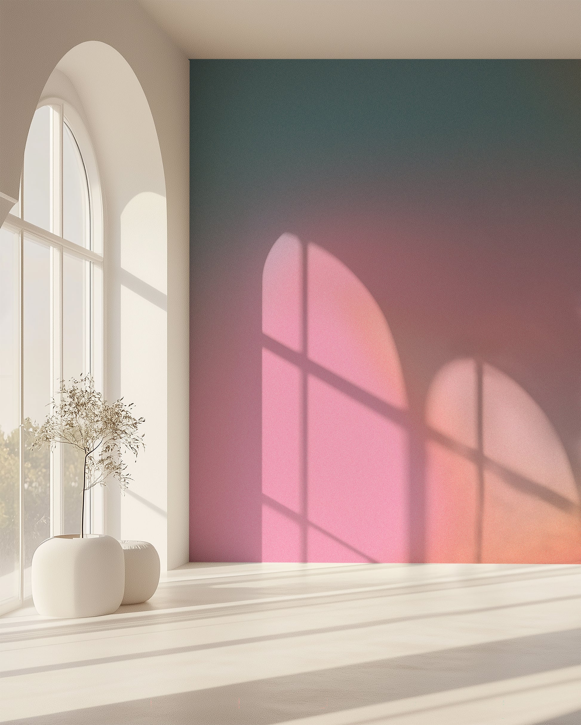 Pastel Serenity Blend soft gradient removable wallpaper mural