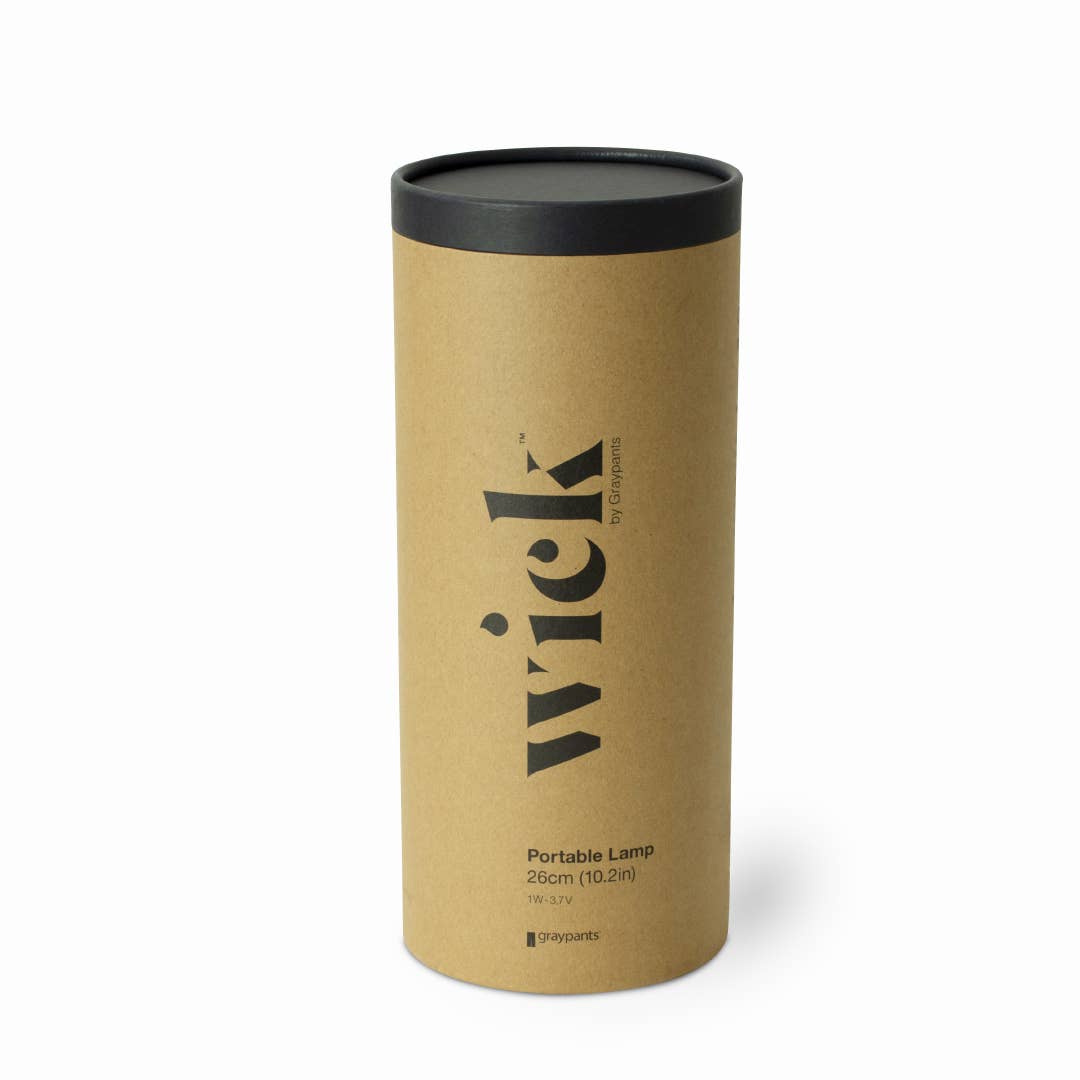Graypants Wick Portable Rechargeable Led Table Lamp by VANMOKUM — view 5