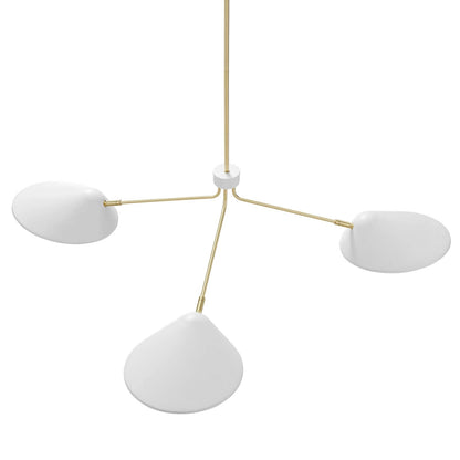 Arctic Odyssey 3-Light 14" Arm Pendant
