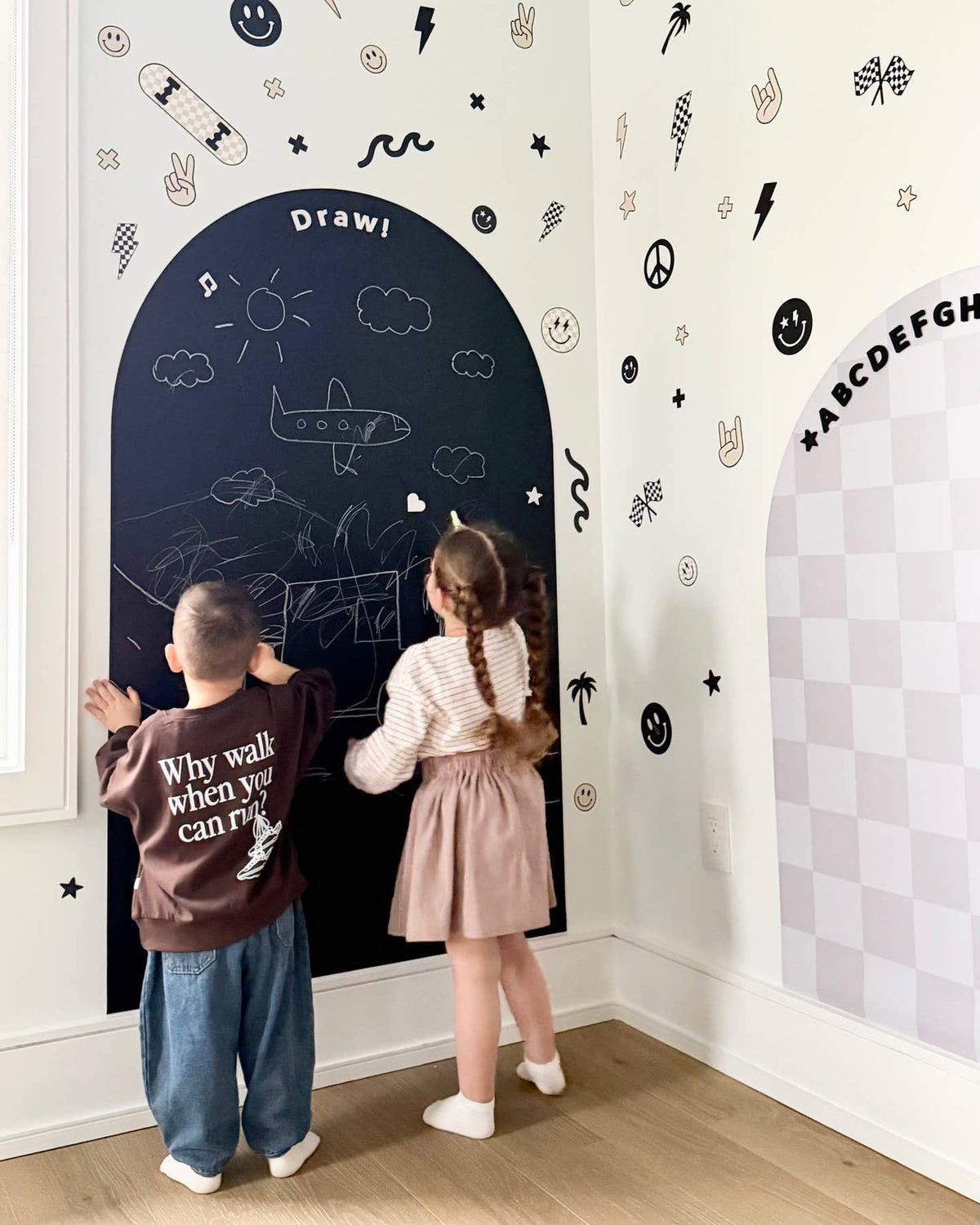 Jumbo Magic Playwall - Arch Magnetic Wall Decal For Kids by Cherrypick — view 14