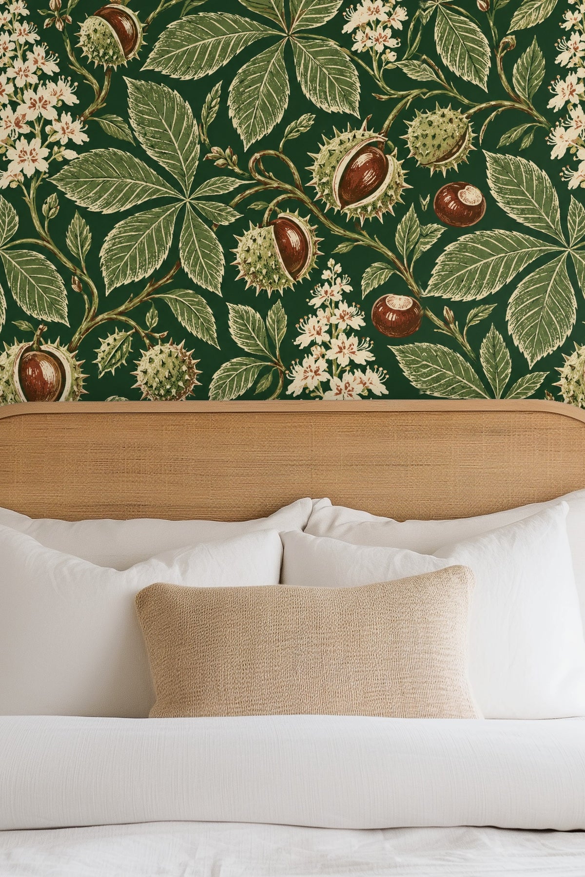 Chestnut Trail wallpaper shown in an interior setting