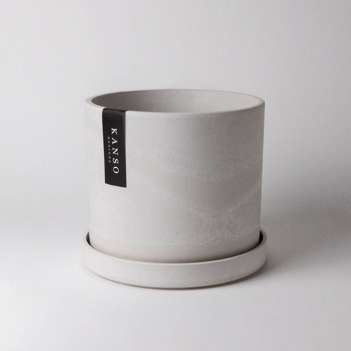 7" & 4" Signature Planters & Saucer — Earth Tones by Kanso Designs — view 13
