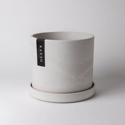 7" & 4" Signature Planters & Saucer — Earth Tones by Kanso Designs — view 13
