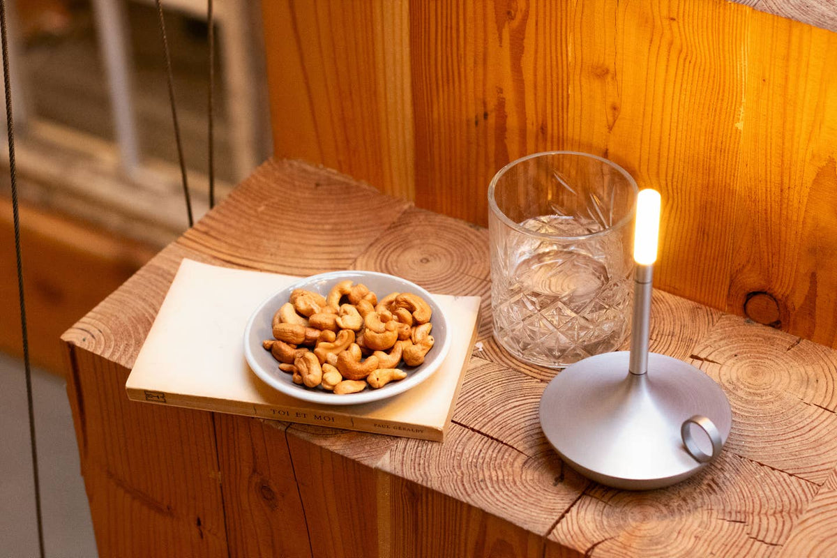 Graypants Wick Portable Rechargeable Led Table Lamp by VANMOKUM — view 27