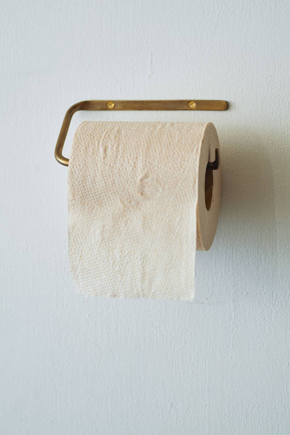Brass Toilet Paper Holder by Fog Linen Work