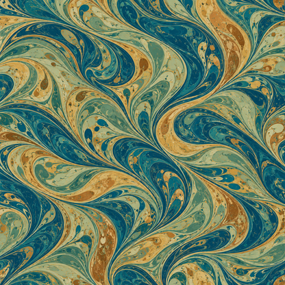 Abstract marbled pattern with rich colors perfect for sophisticated interiors