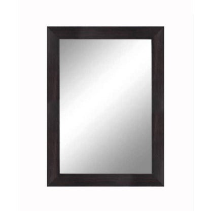 Minimalist Colorful Glossy Solid Wood Grain Framed Mirror by Keyline Mirrors