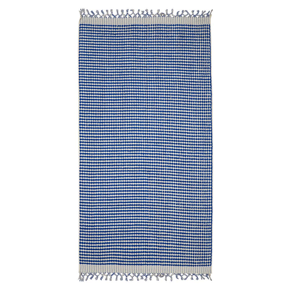 Pompom Bubble Handloom Bath Turkish Towels Farmhouse Decor by Kikoya — view 11