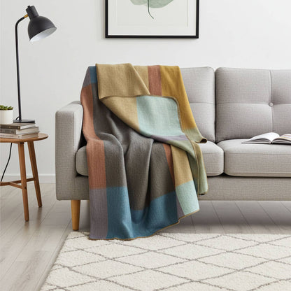 Alpaca Throw Blanket - Prism by Shupaca Alpaca — view 2